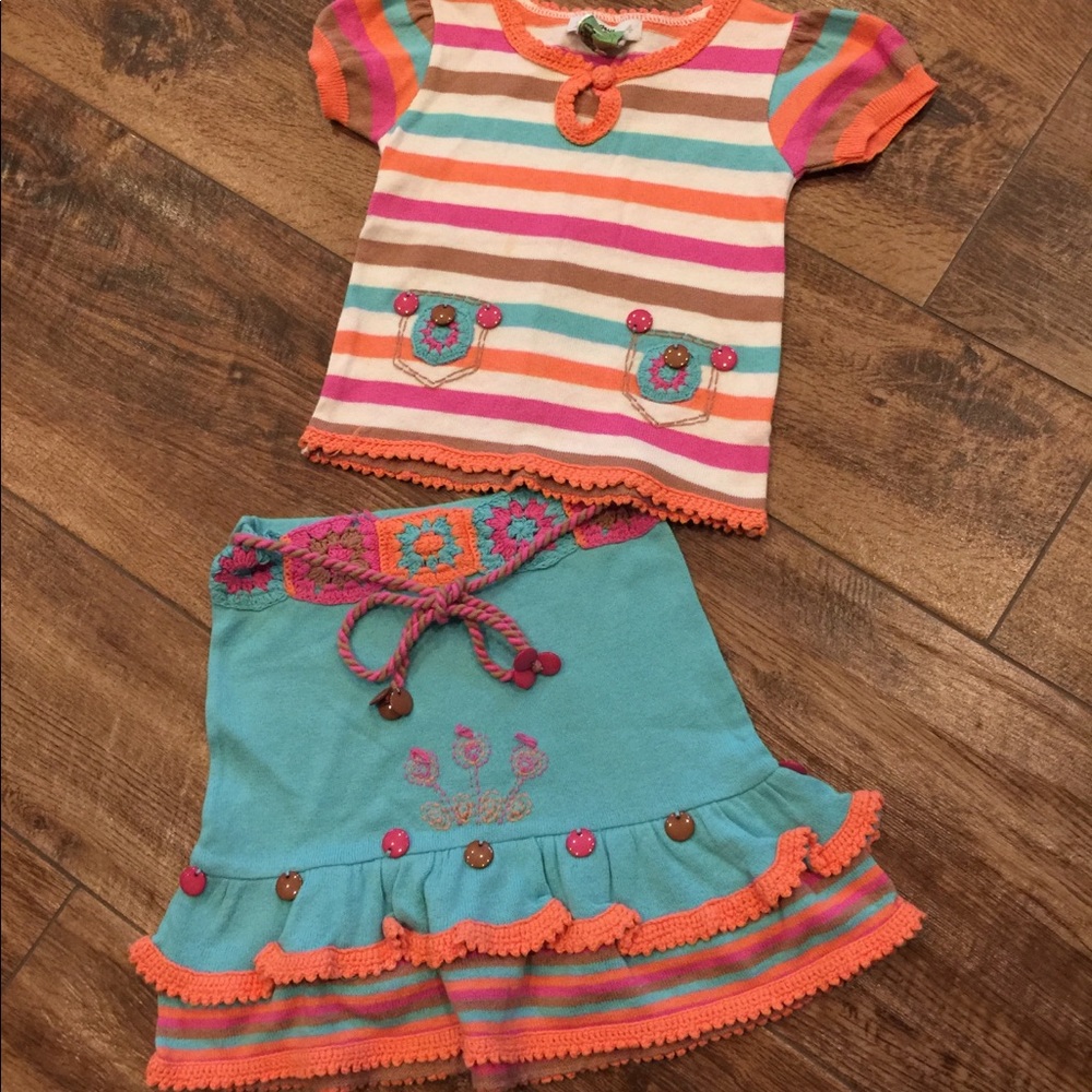 Girls Knit Set